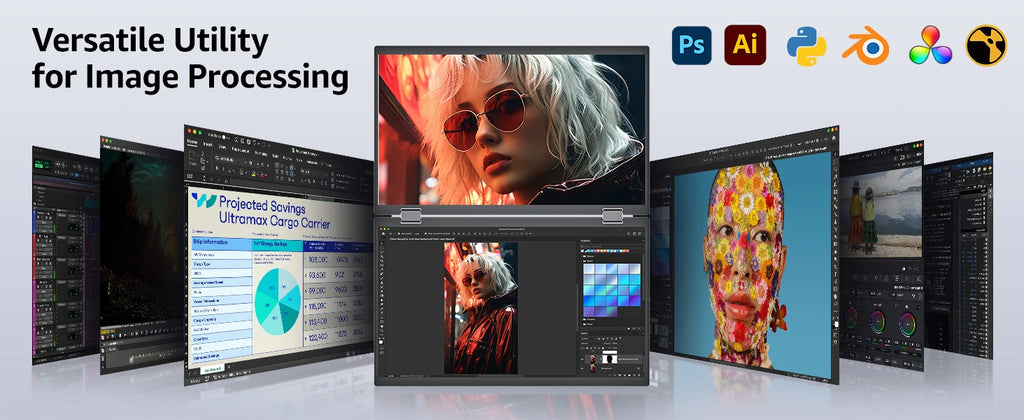 Premium 15.6 Inch Dual Portable Monitor