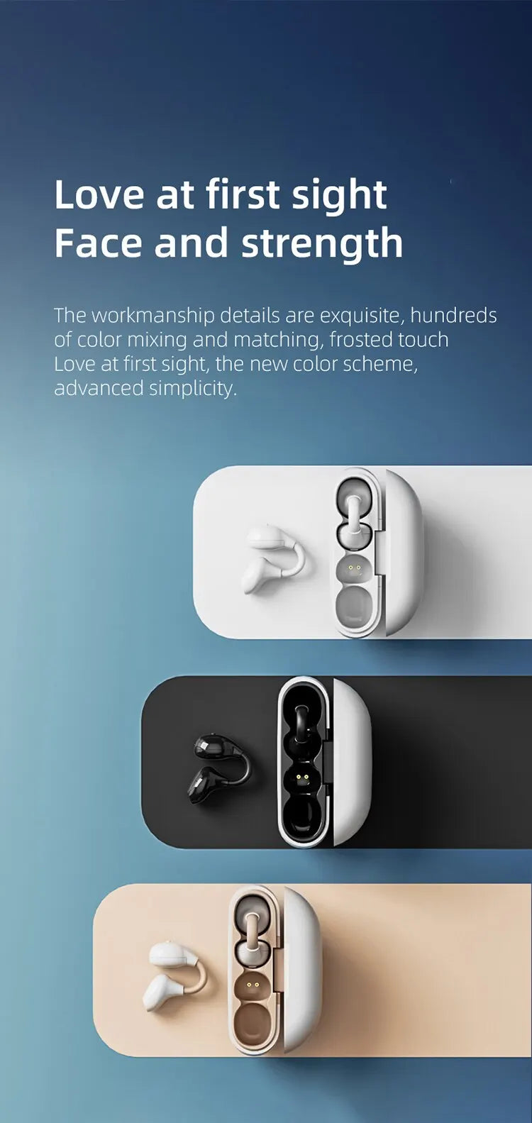Premium Open Ear Bone Conduction Sports Earphone