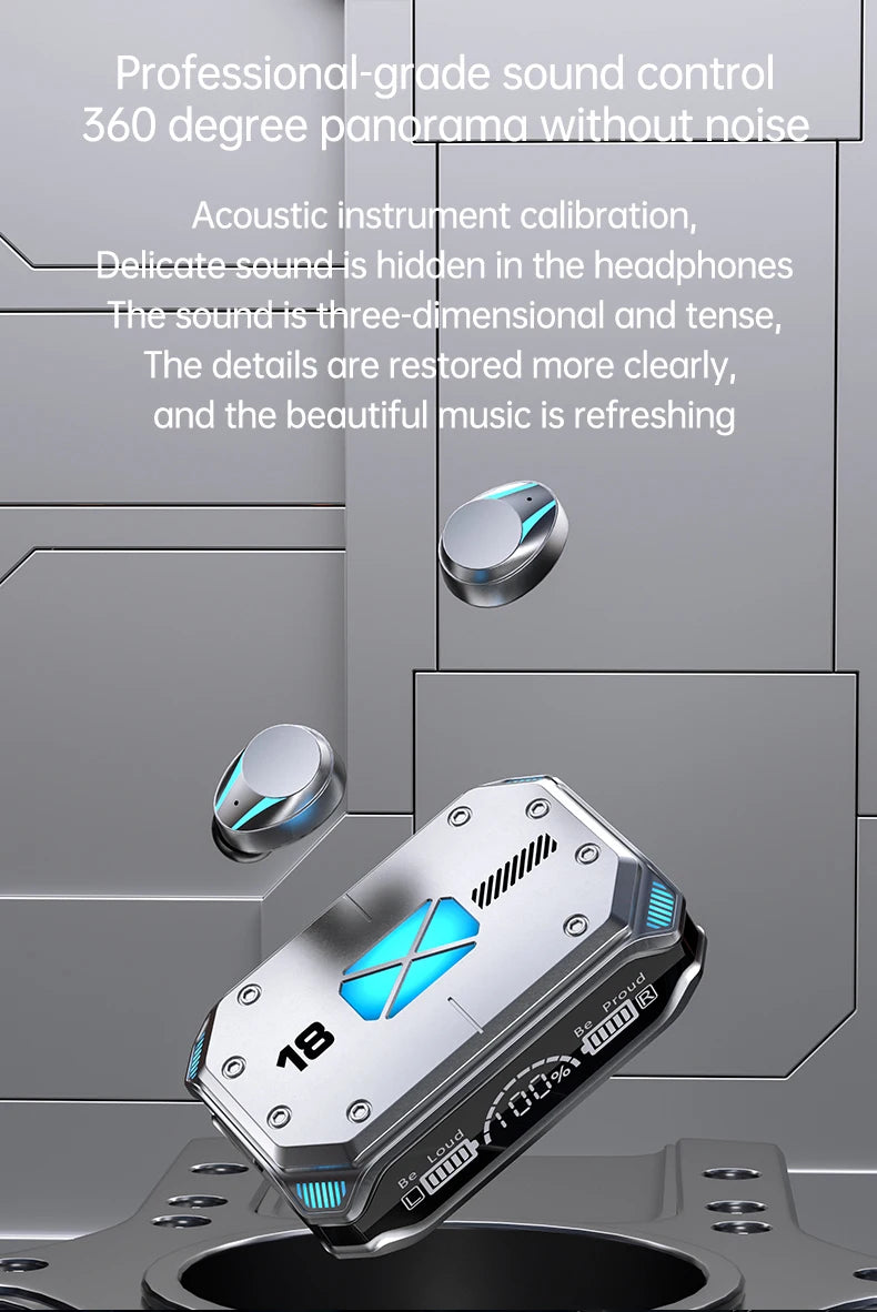 Premium TWS Gaming Wireless Earbuds
