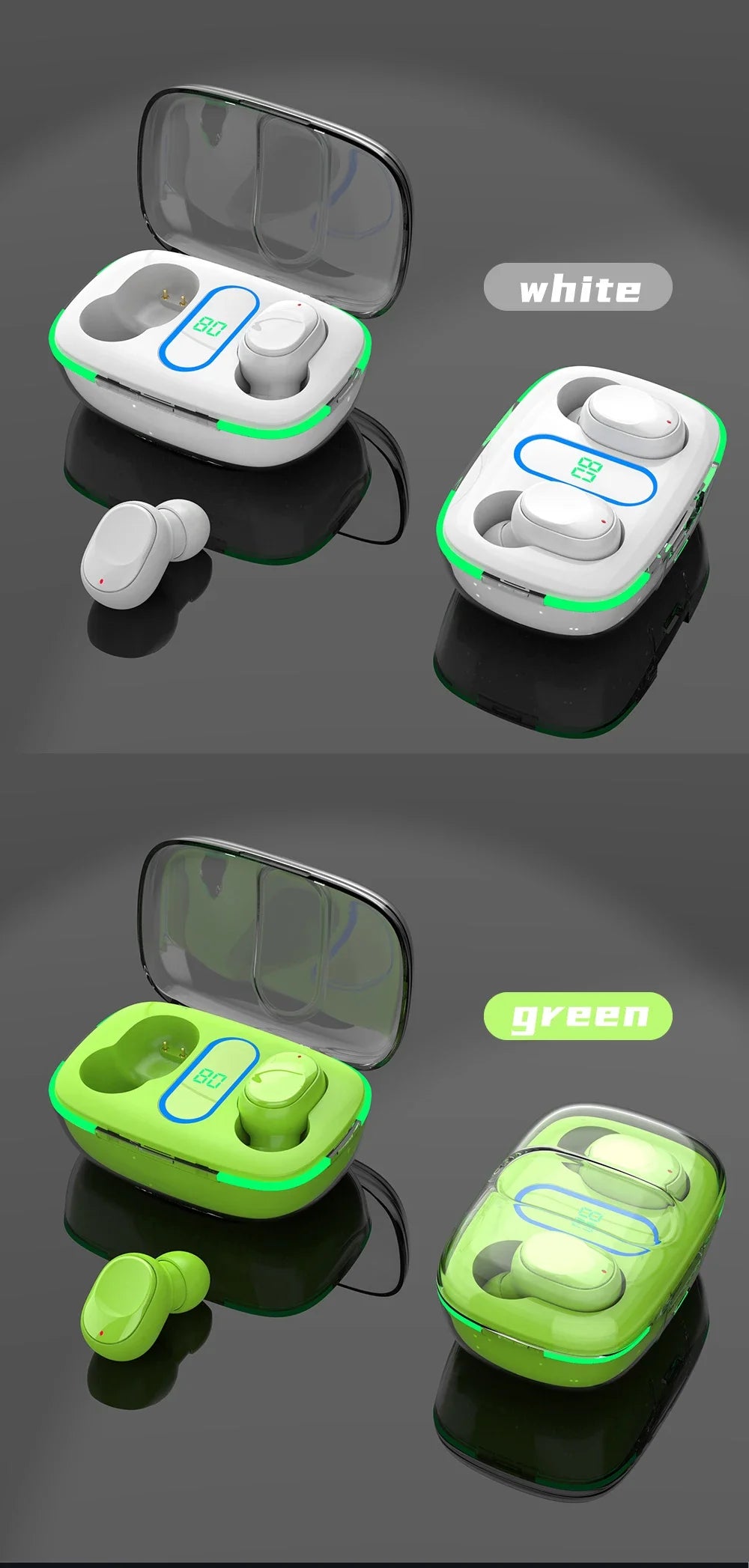 Premium TWS Wireless Sports Earbuds