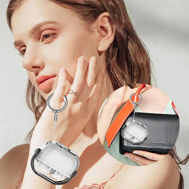 Premium Clear Case for Wireless Earbuds