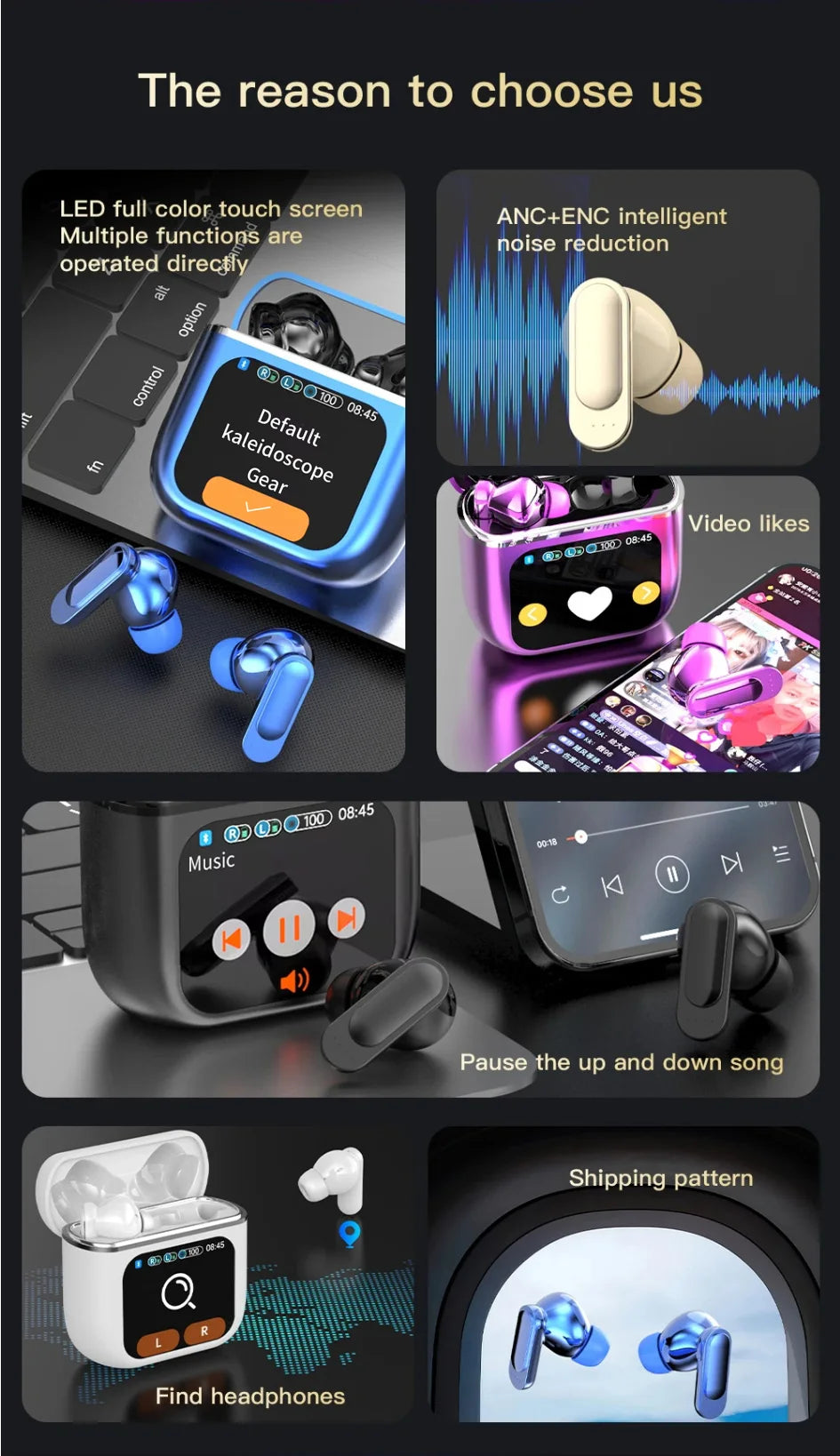 Premium Wireless Gaming Earbuds