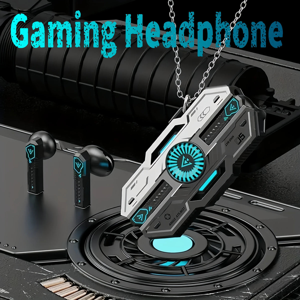 Auriculares inalámbricos premium para juegos con baja latencia
