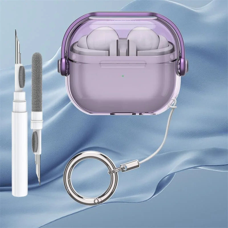 Premium Clear Case for Wireless Earbuds