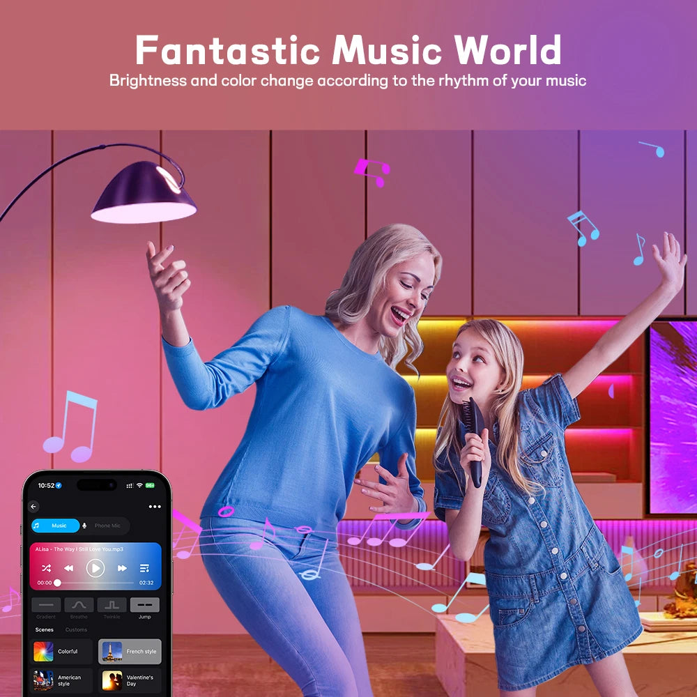 Premium Smart RGB LED Bulb with Music Sync