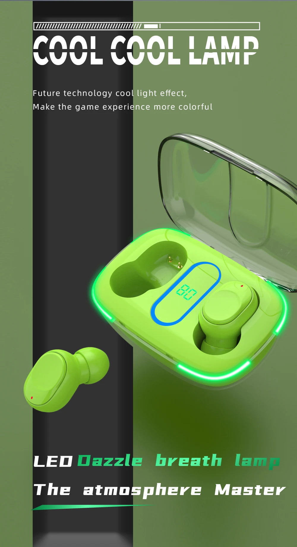 Premium TWS Wireless Sports Earbuds