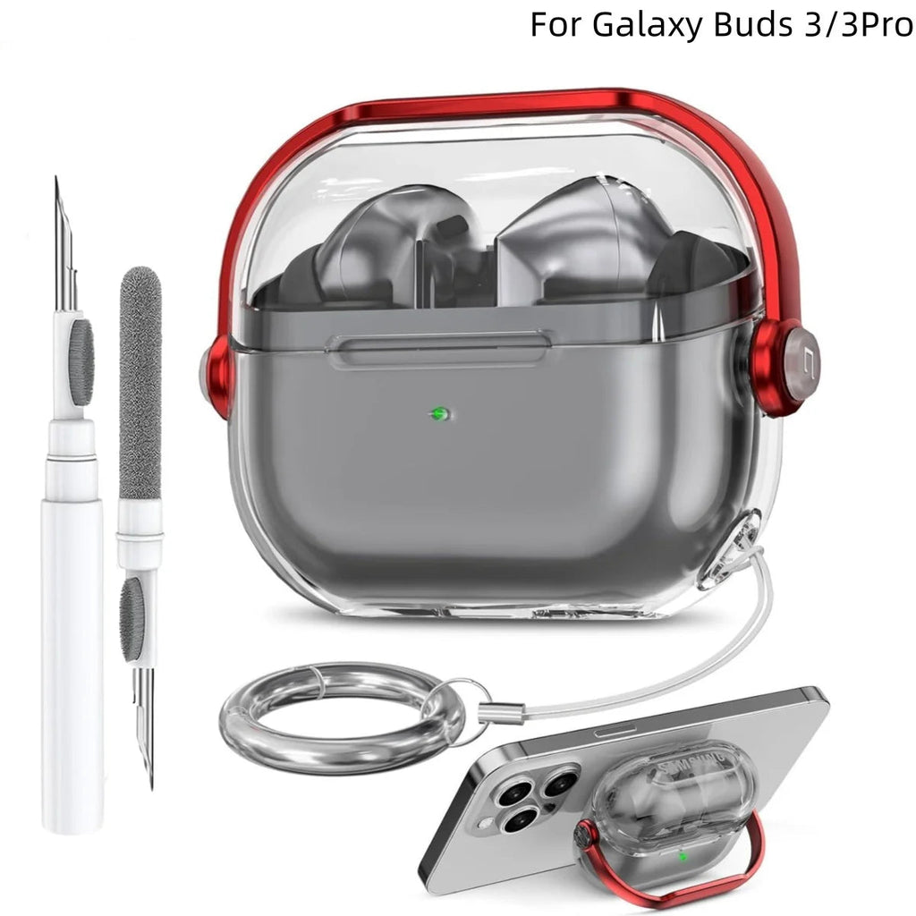 Premium Clear Case for Wireless Earbuds