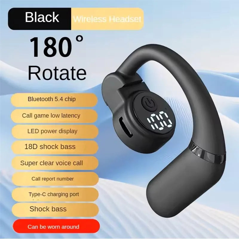 Premium Wireless Ear Hook Sports Earphones