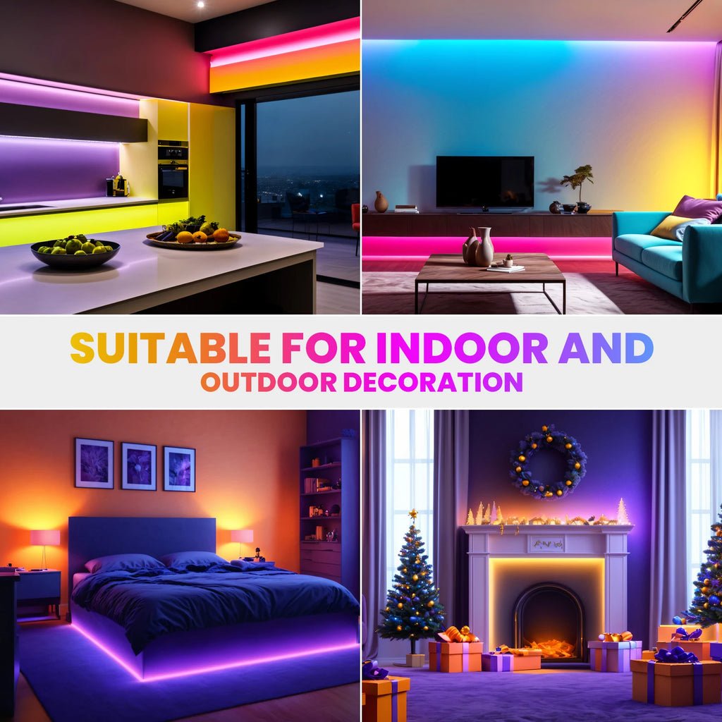 Premium RGB LED Neon LED Strip Light with Music Sync