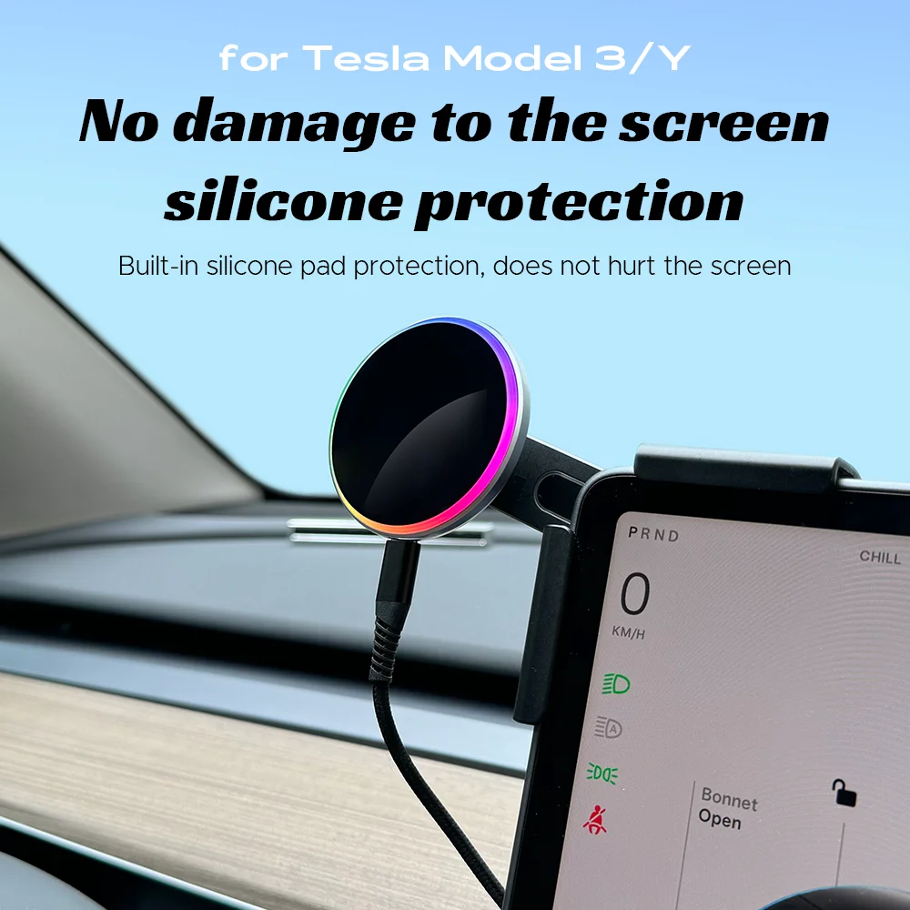 Premium Magnetic Wireless Car Charger Phone Mount