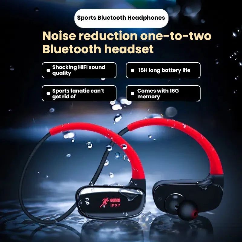 Auriculares Bluetooth deportivos resistentes al agua de primera calidad