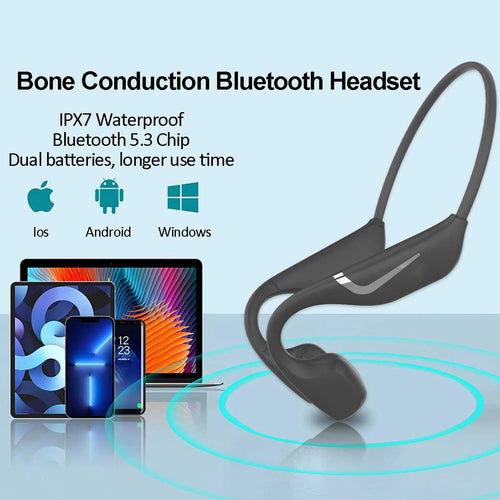Auriculares Bluetooth de conducción ósea premium para deportes y ciclismo