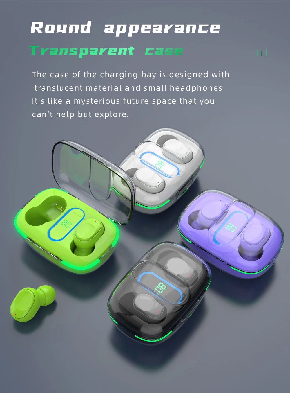Premium TWS Wireless Sports Earbuds
