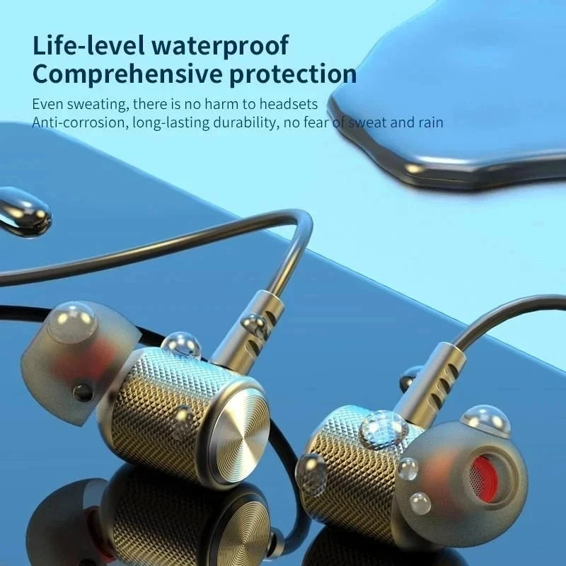 Auriculares deportivos inalámbricos de cuello premium