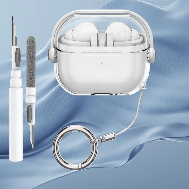 Premium Clear Case for Wireless Earbuds
