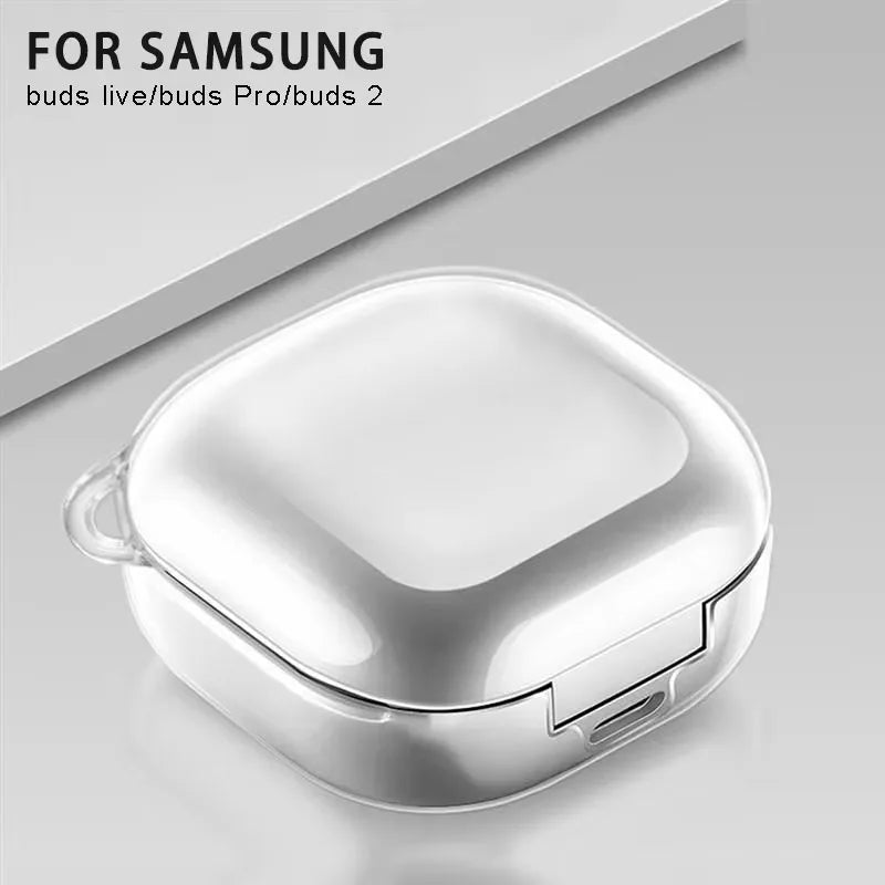 Premium Transparent Protective Case for Wireless Earbuds