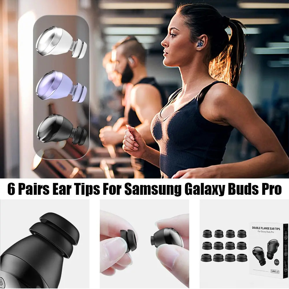 Premium Silicone Ear Tips for Wireless Earbuds