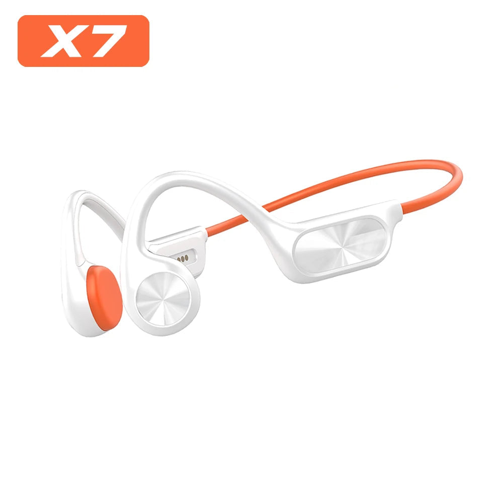 Auriculares de conducción ósea premium resistentes al agua para natación