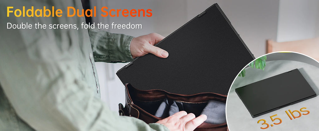 Premium 15.6 Inch Dual Portable Monitor