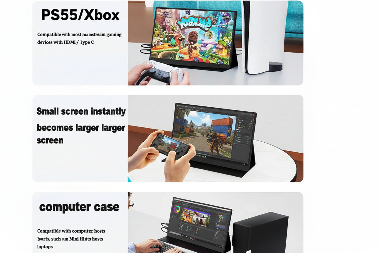 Premium 17.3 Inch Portable Monitor