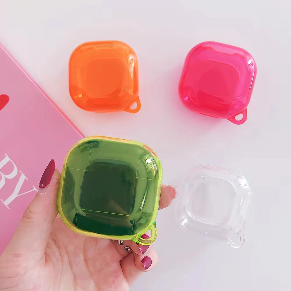 Premium Transparent Protective Case for Wireless Earbuds