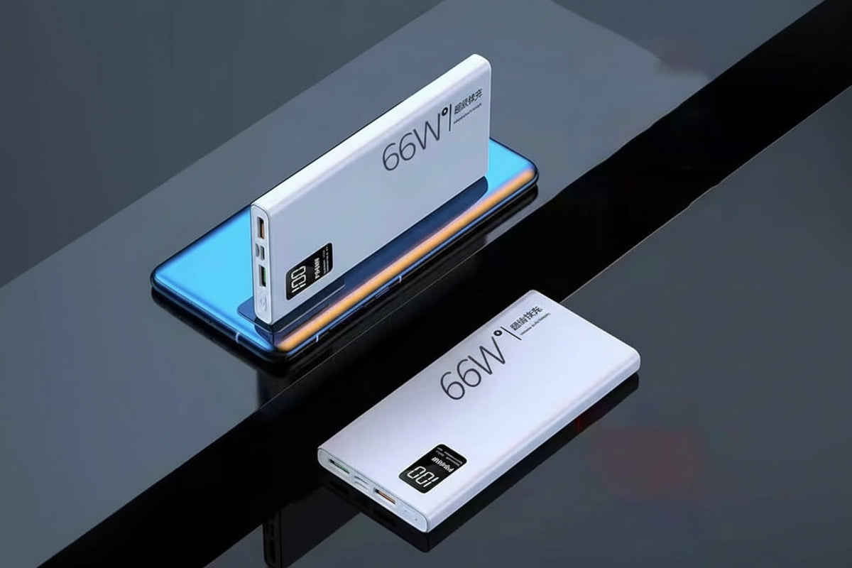 Power Bank prémium con carga rápida para iPhone y Android