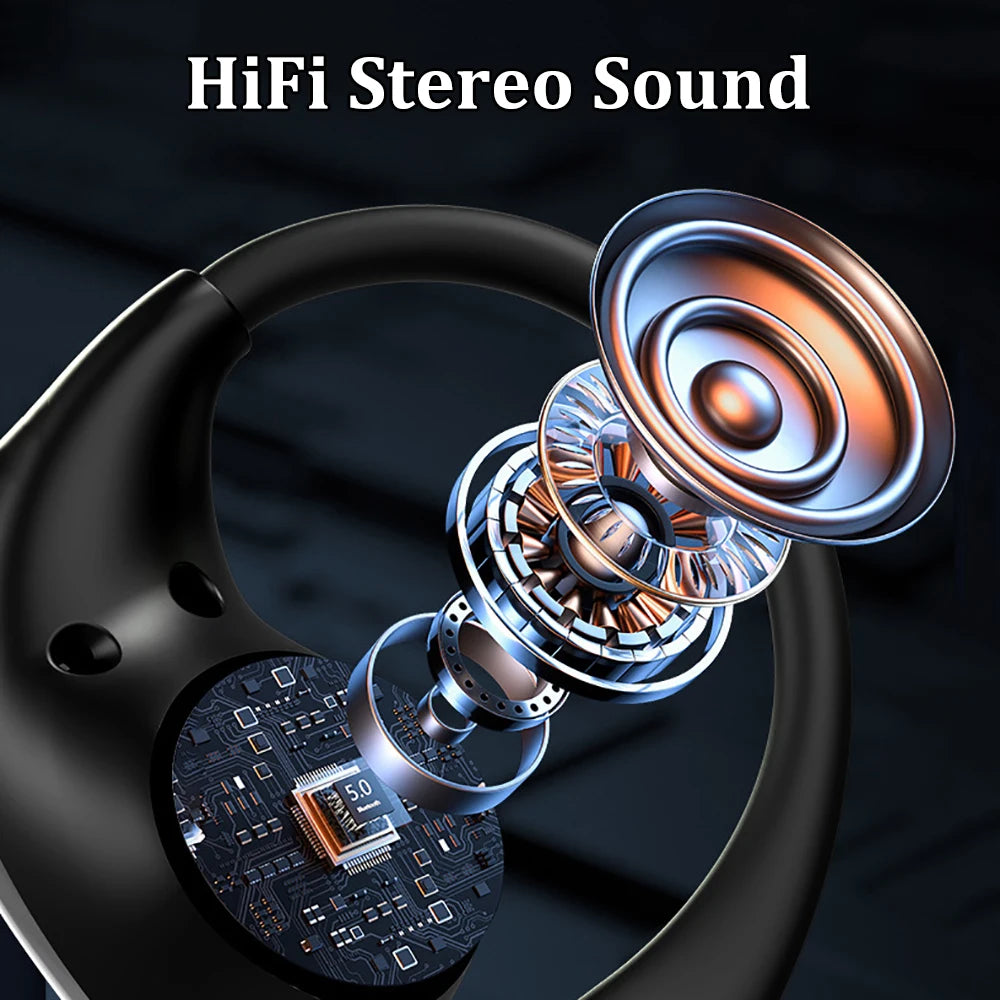 Premium TWS Wireless Ear Hook Sports Earbuds