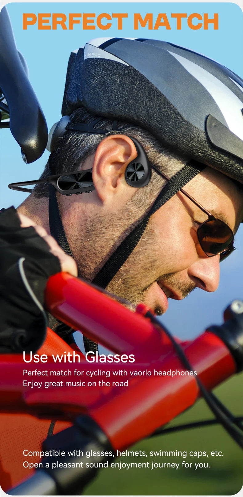 Premium Waterproof Bone Conduction Swimming Headphones