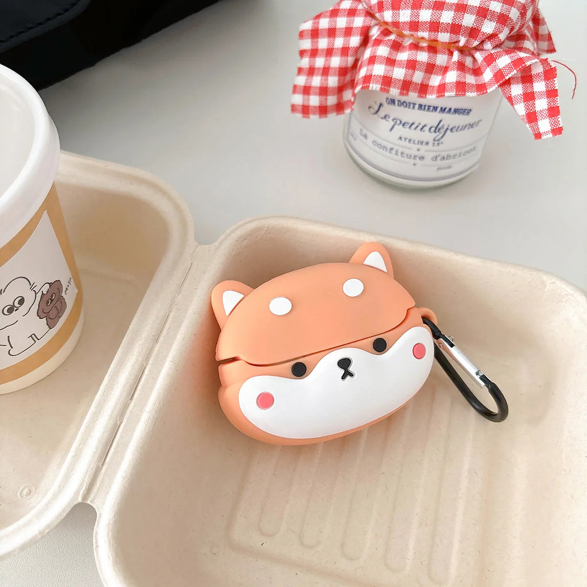 Premium 3D Cartoon Silicone Case for Wireless Earbuds