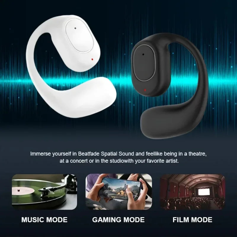 Auriculares deportivos inalámbricos de clip premium