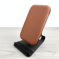 Premium Fabric Wireless Charger - Brown