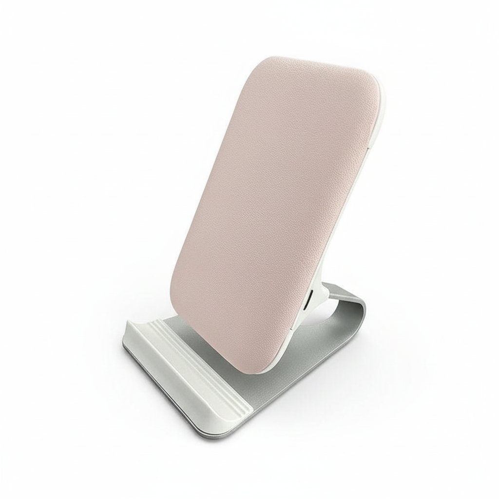 Premium Fabric Wireless Charger - Pink