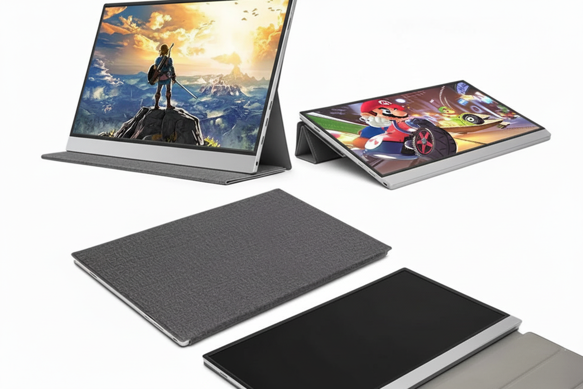 Premium Portable Monitor - Complete Showcase