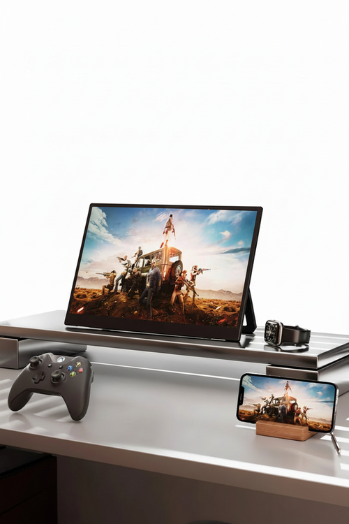 Premium Portable Monitor - Gaming Setup