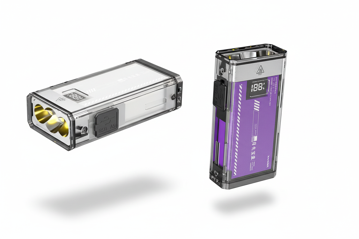 Premium Power Banks Duo - White & Purple S300