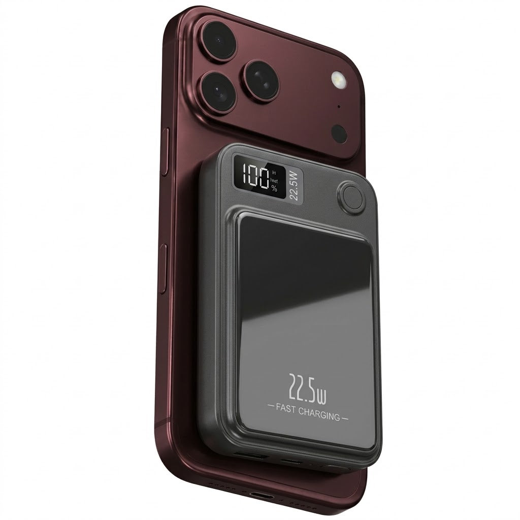 Premium Magnetic Wireless Power Bank