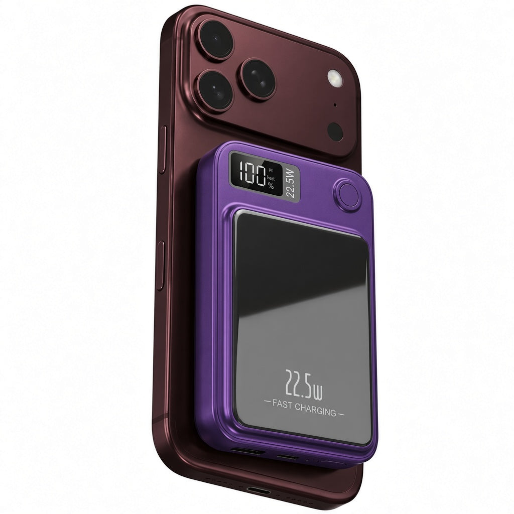 Premium Magnetic Wireless Power Bank