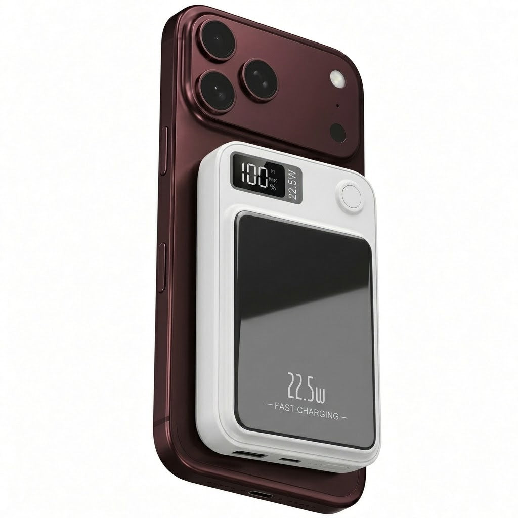 Premium Magnetic Wireless Power Bank