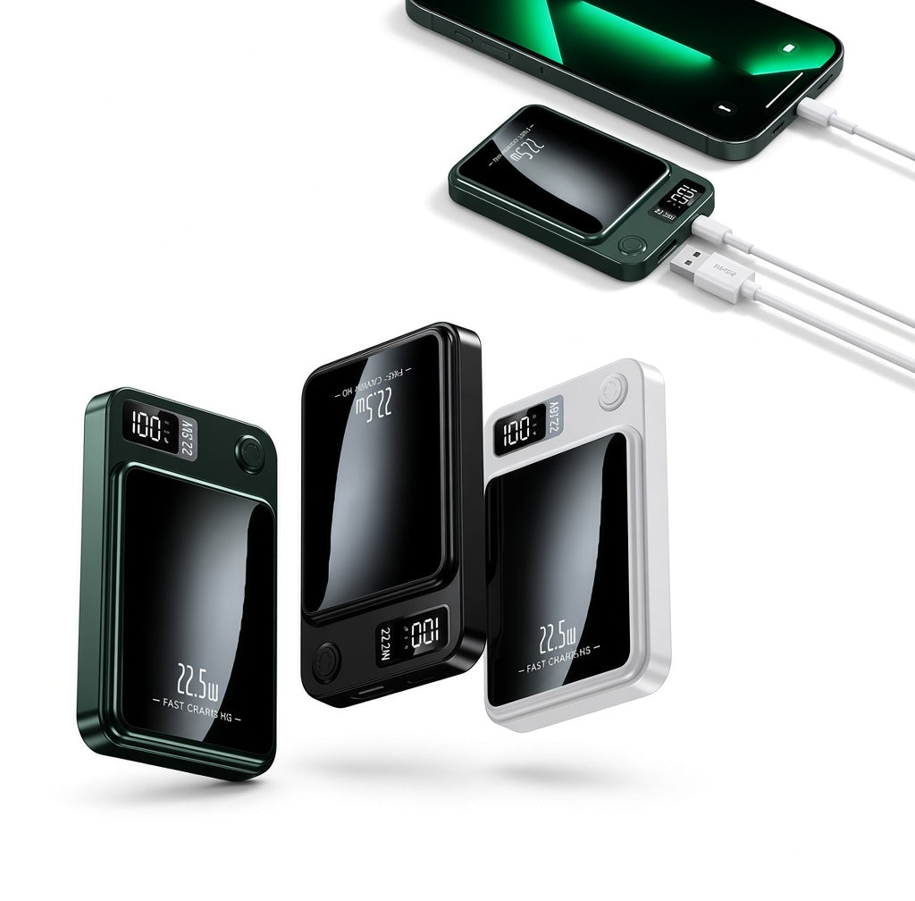 Premium Magnetic Wireless Power Bank