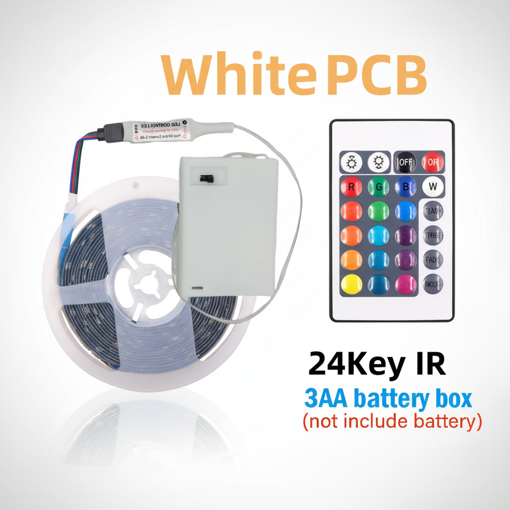 White PCB 24Key IR Professional