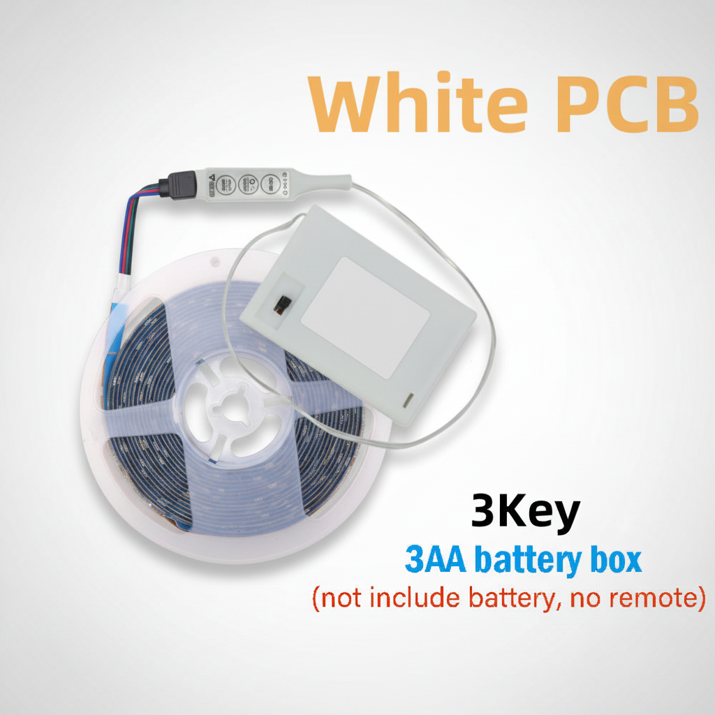White PCB 3Key Professional